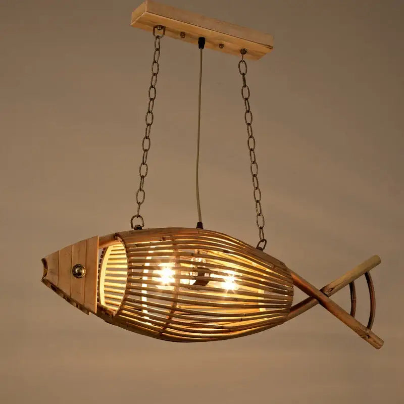 Bamboo Retro Wall Lamp