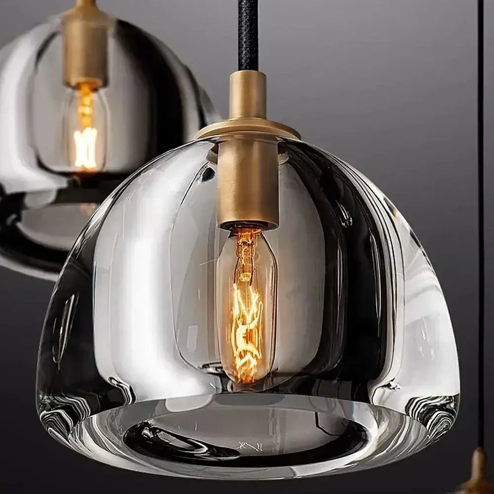 Black Brass Crystal Chandelier 13-Head D152cm