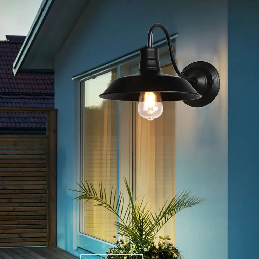 Black Cage Wall Sconce