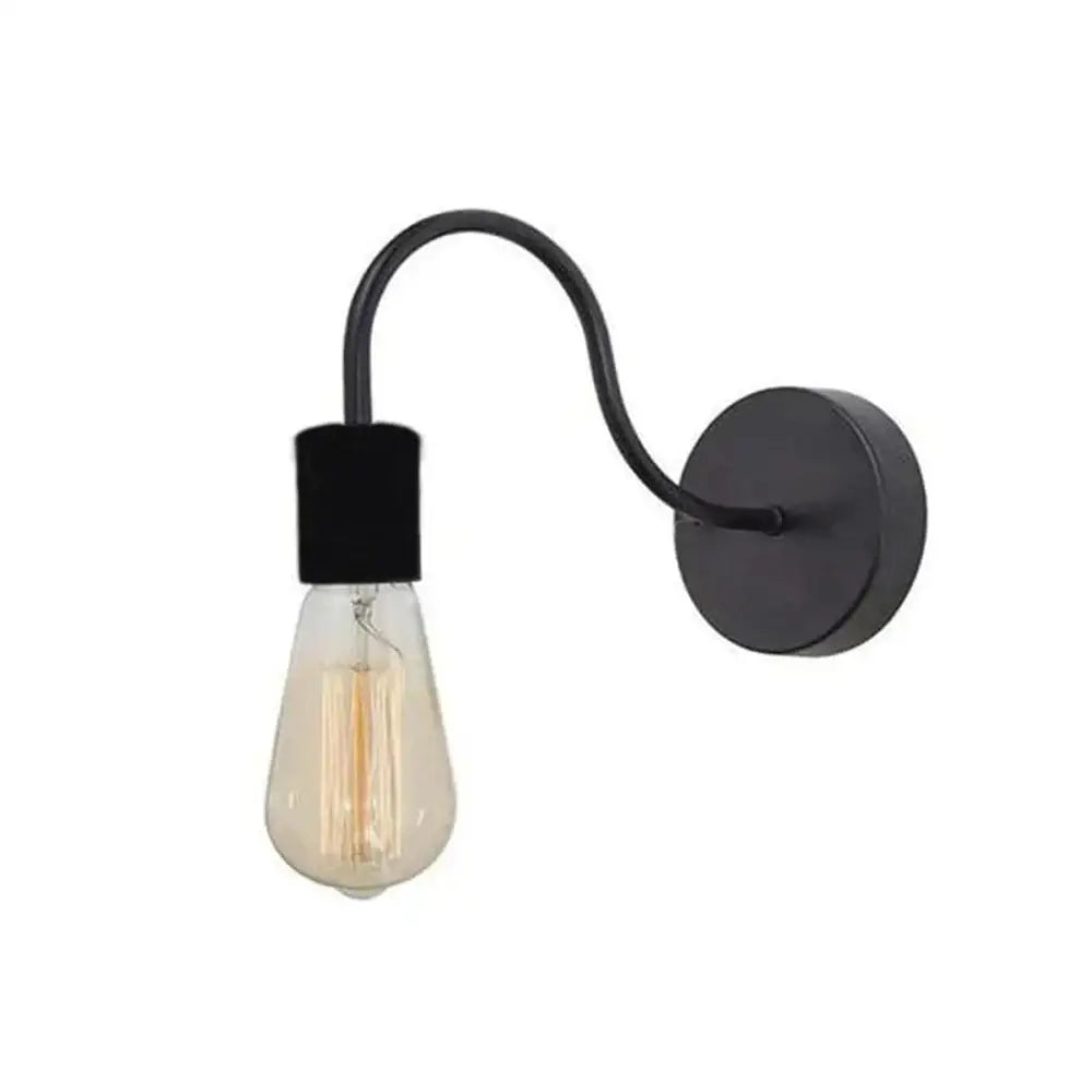 Black Cage Wall Sconce