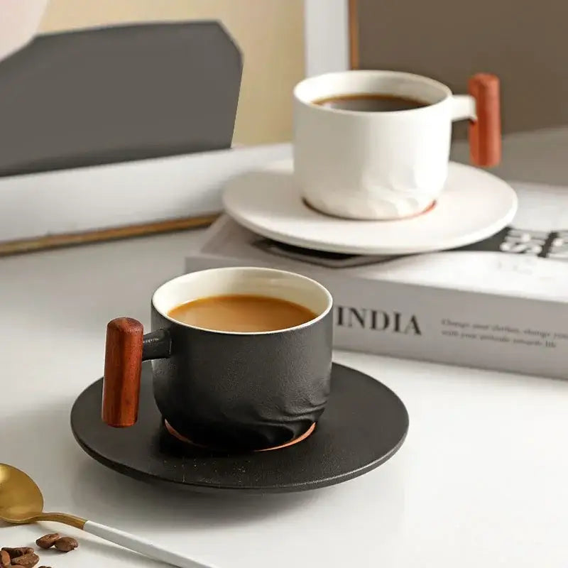 Ceramic Coffee Cup Set