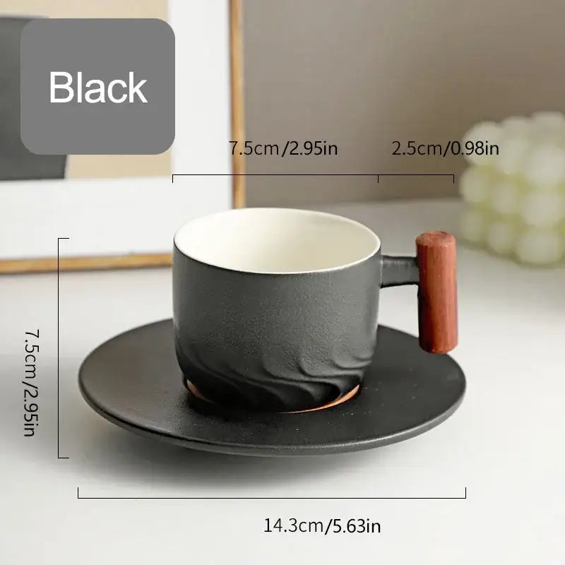 Ceramic Coffee Cup Set