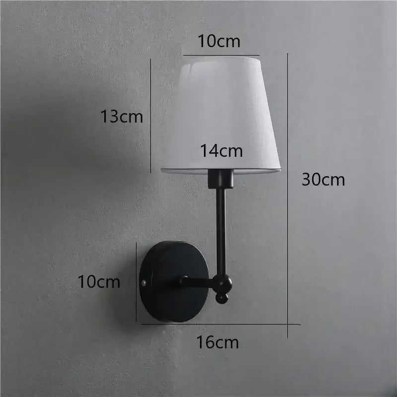 Brass White LED Wall Lamp