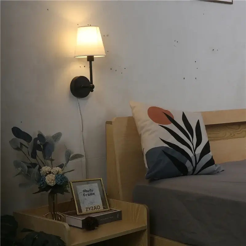 Brass White LED Wall Lamp