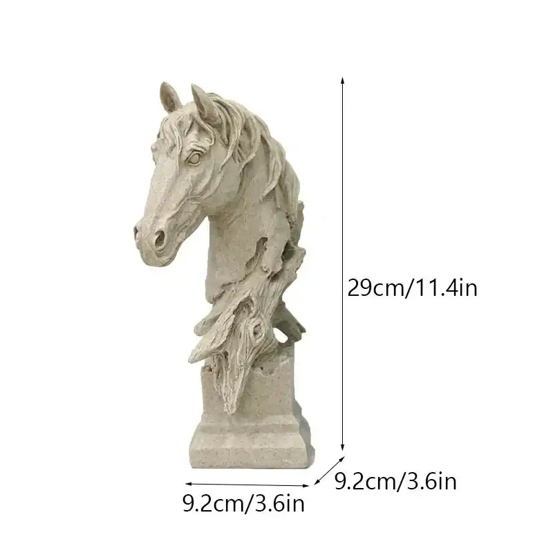 Bronze Resin Horse Statue
