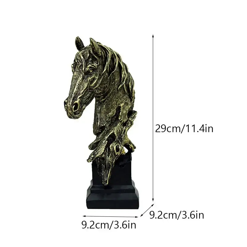Bronze Resin Horse Statue