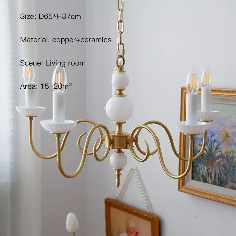 White LED Chandelier Pendant
