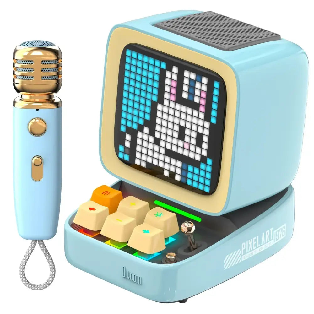 Pink Retro Bluetooth Speaker