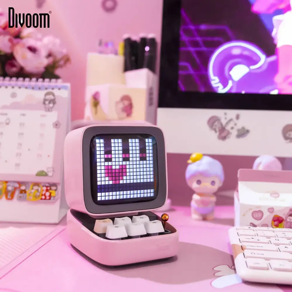 Pink Pixel Bluetooth Speaker