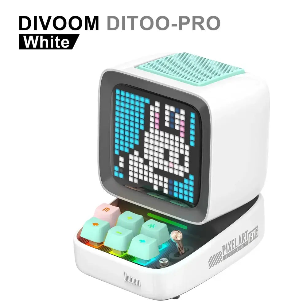 White Pixel Mini Speaker