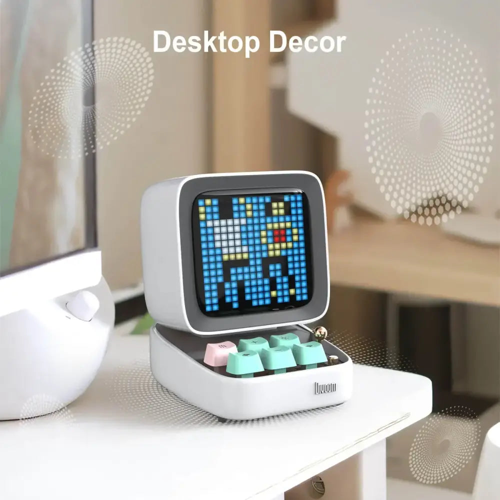 White Pixel Mini Speaker