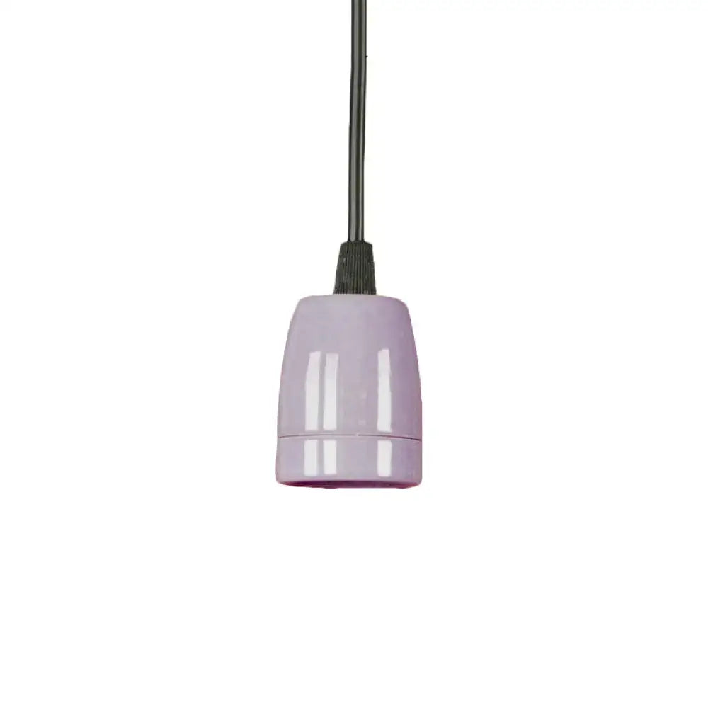 Red Ceramic Pendant Light