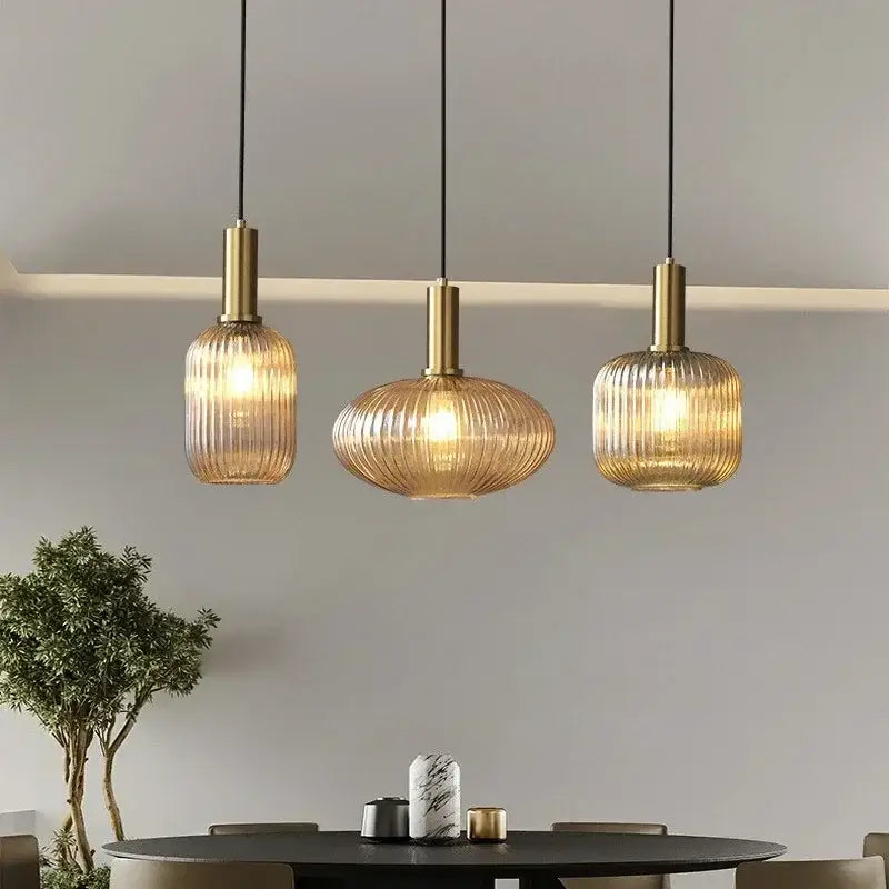 Colorful Glass Pendant Light