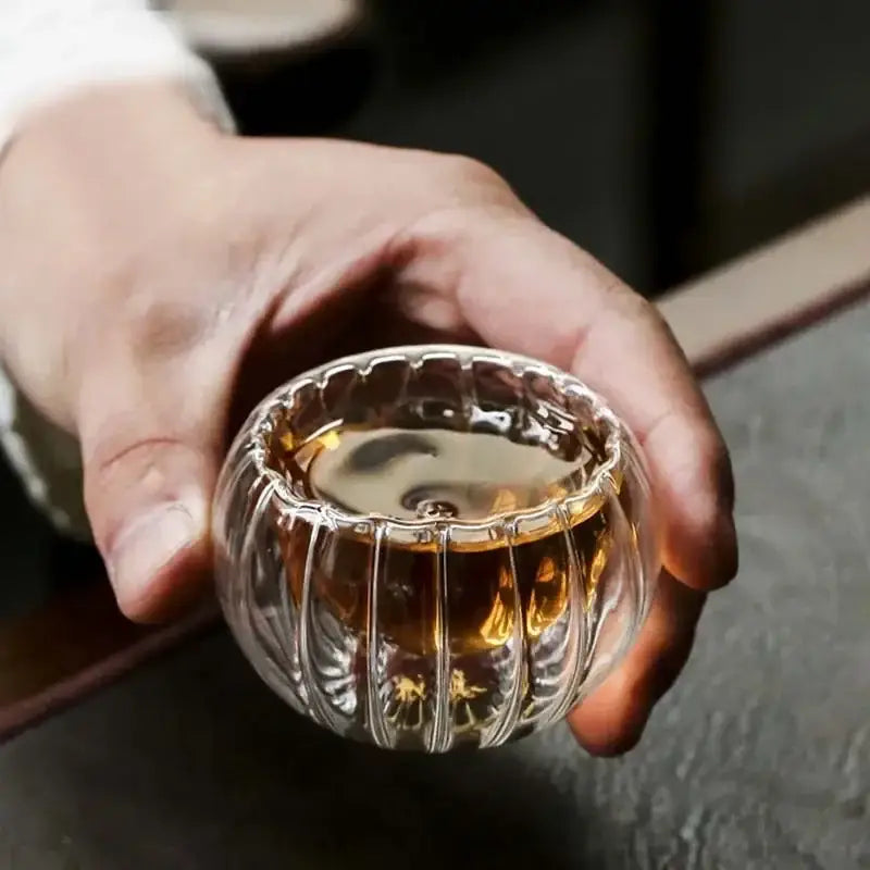 Clear Double Wall Teacups