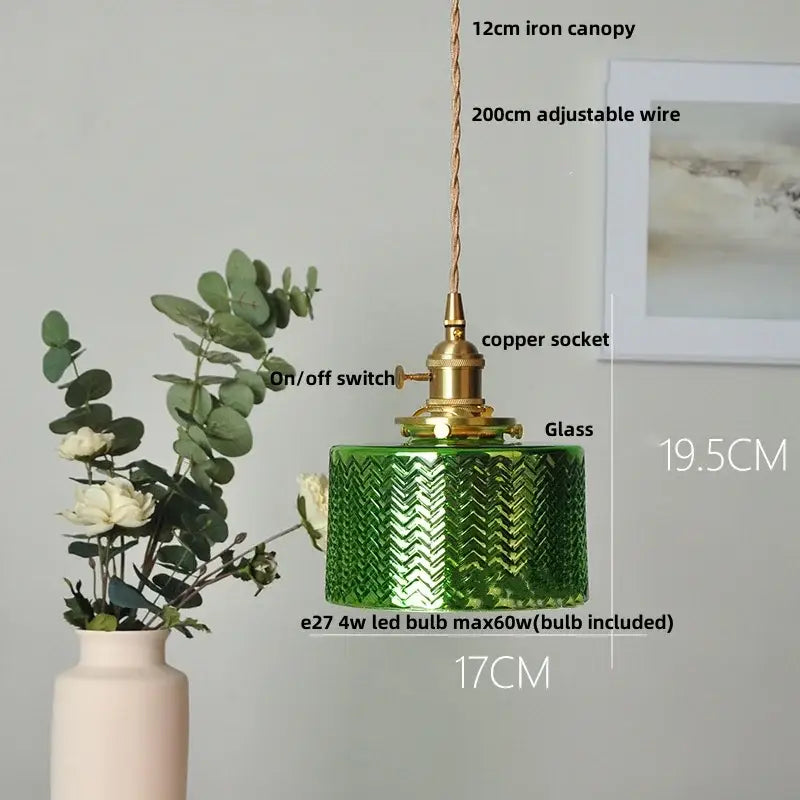 Clear Glass LED Pendant