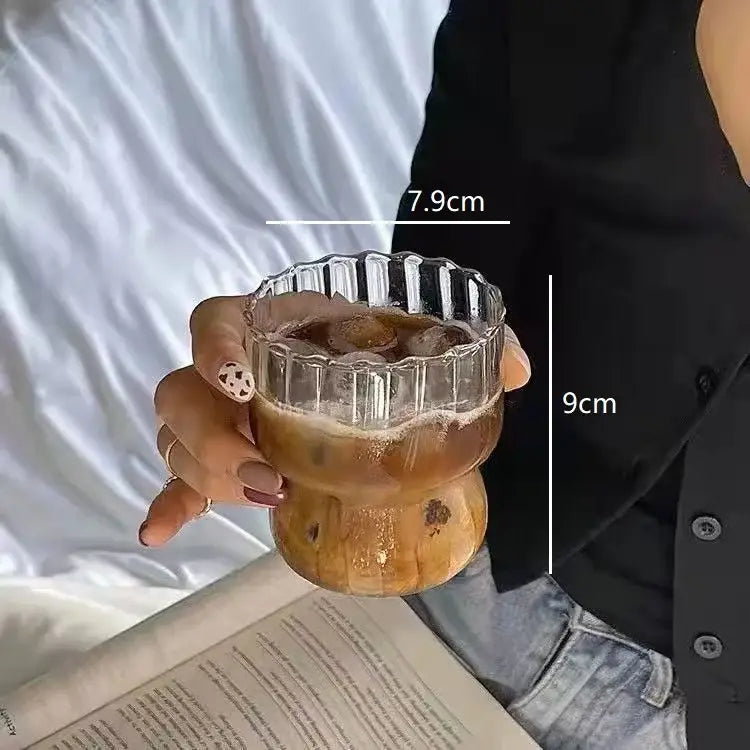 Frosted Glass Coffee Cups
