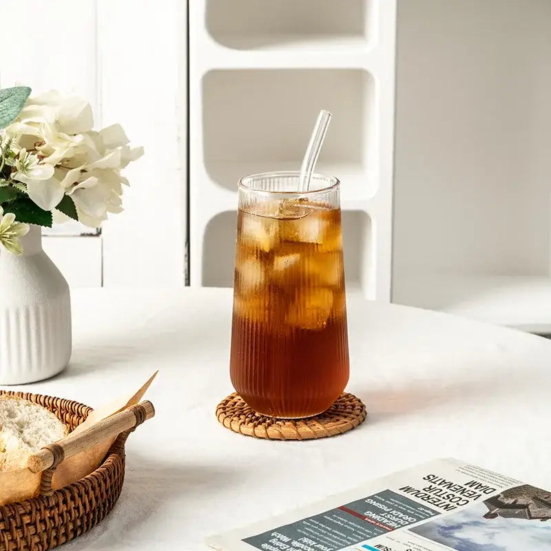 Frosted Glass Coffee Cups