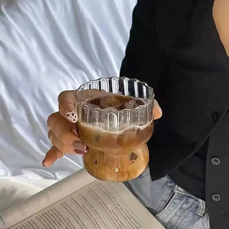 Frosted Glass Coffee Cups