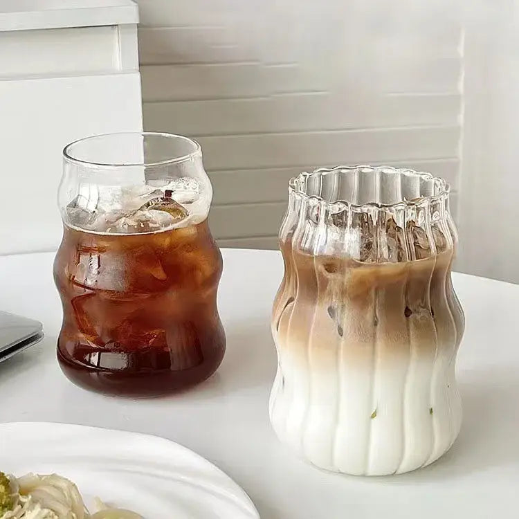 Glass Bamboo Lid Tumbler