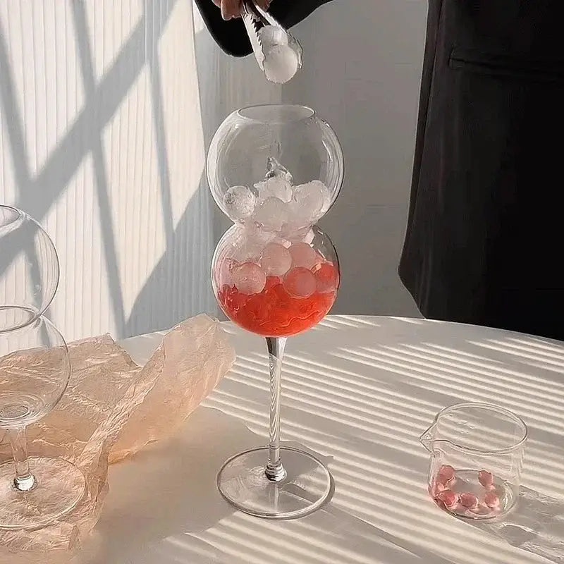 Heart Glass Couple Mugs