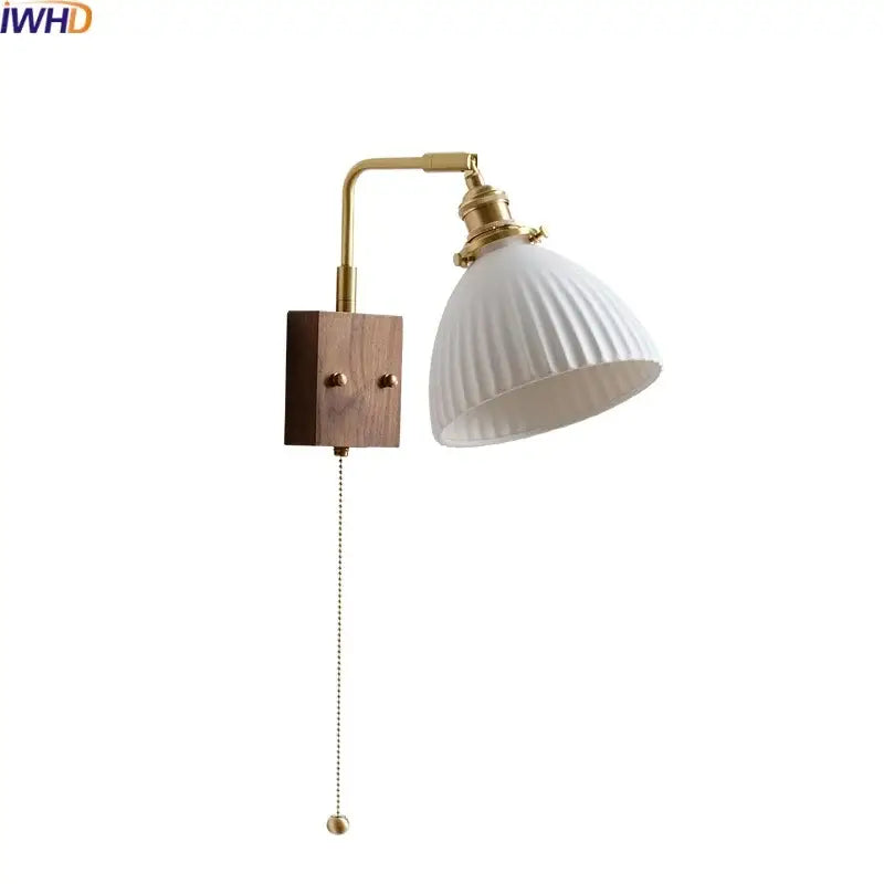 White Ceramic Wall Lamp