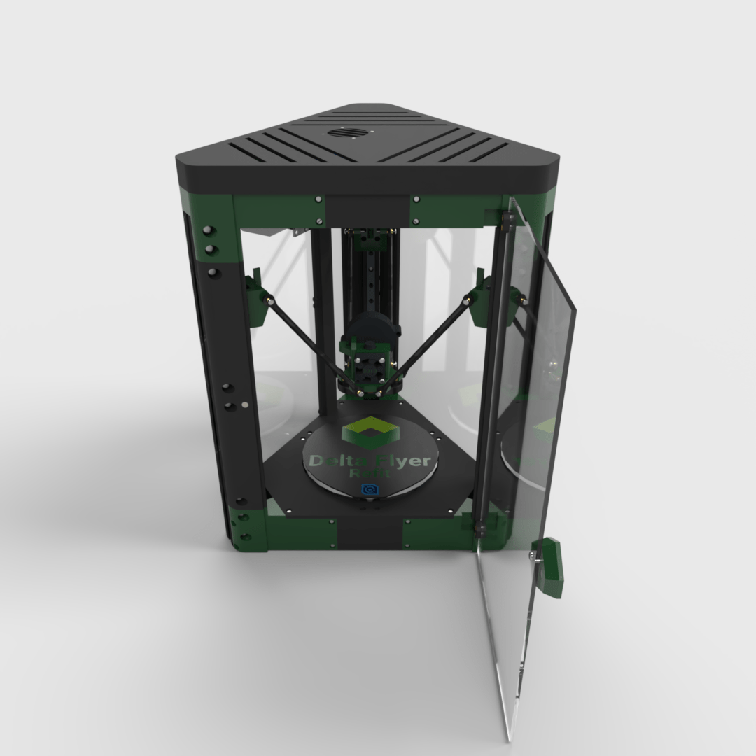 Rolohaun Delta Flyer - Fun and Affordable DIY Delta 3D Printer Kit by LDO Systems