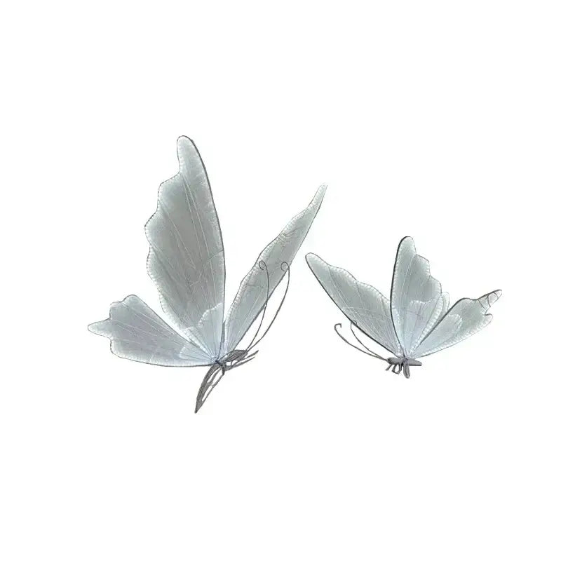 White Gold Butterfly Lamp