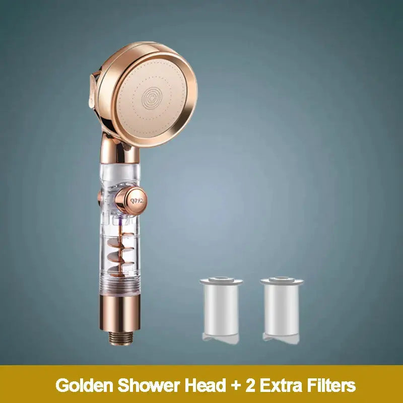Silver Filter Shower Head