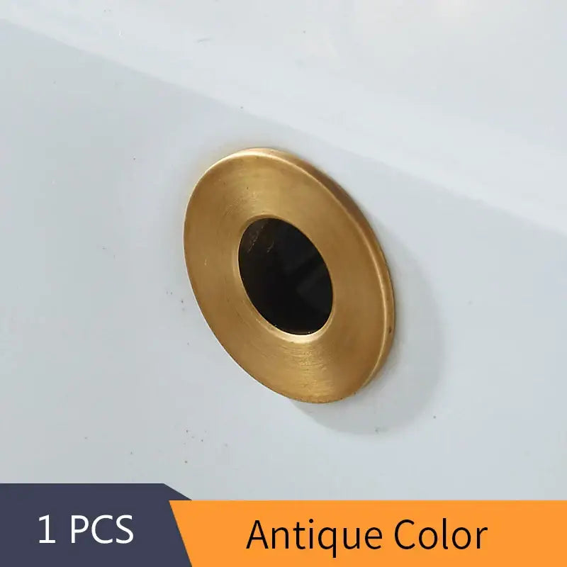 Brass Round Sink Cover