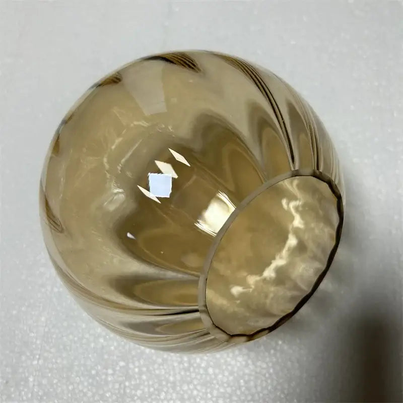 Red Swirl Glass Pendant