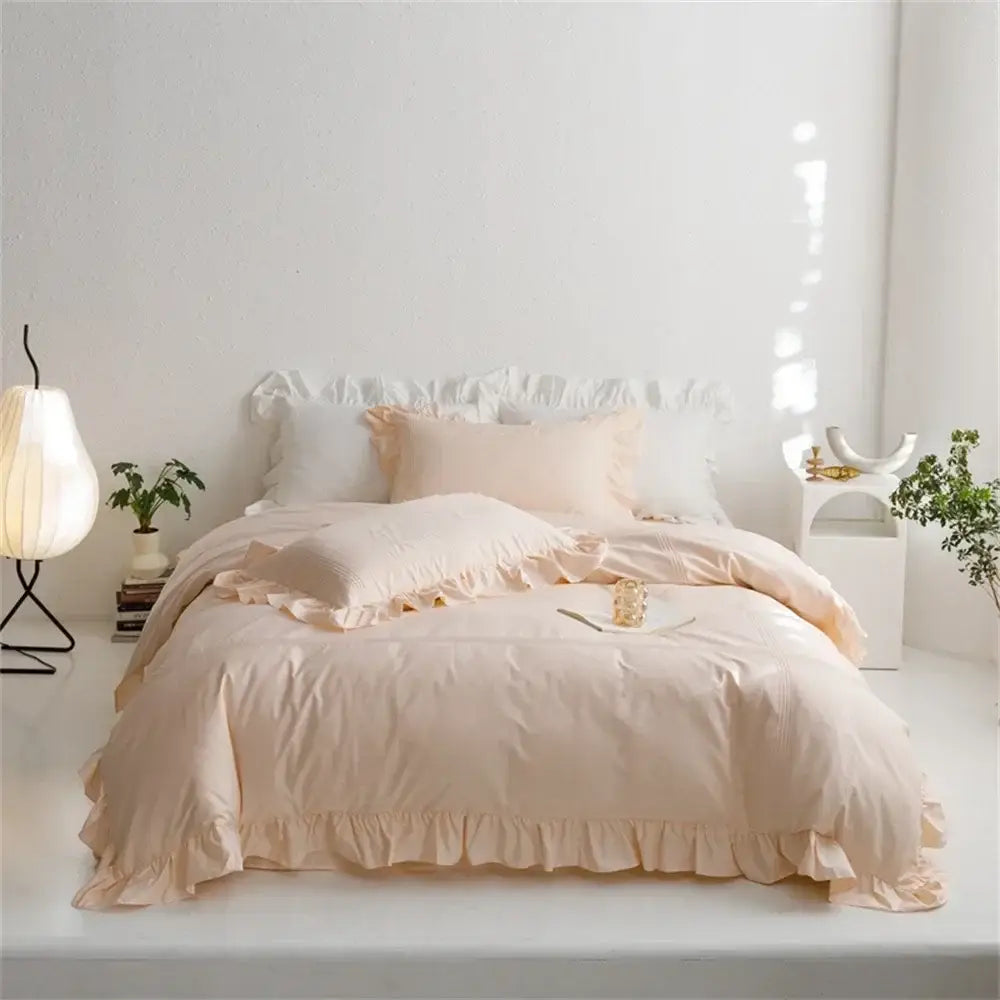 Light Green Cotton Bedding