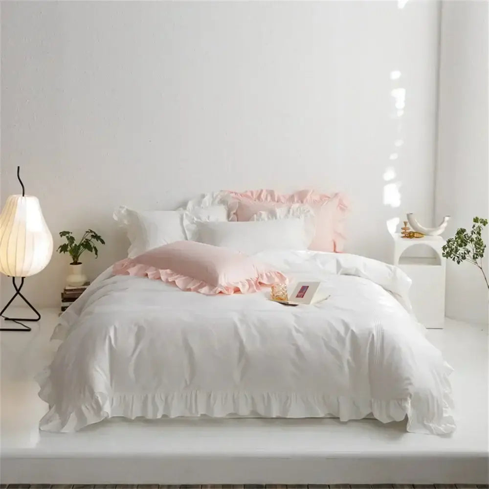 Light Green Cotton Bedding