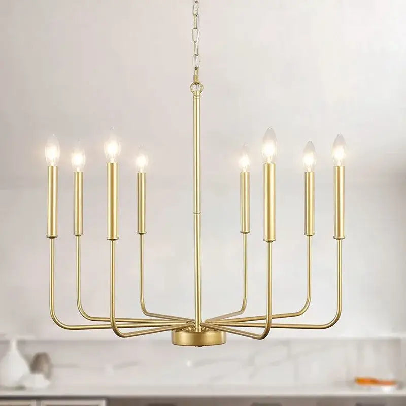 Black Iron Chandelier