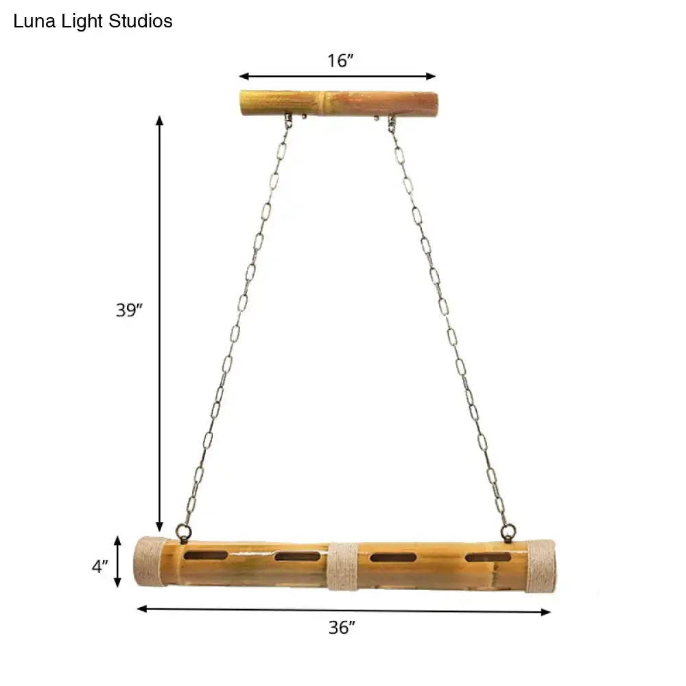 Beige Bistro Pendant Light
