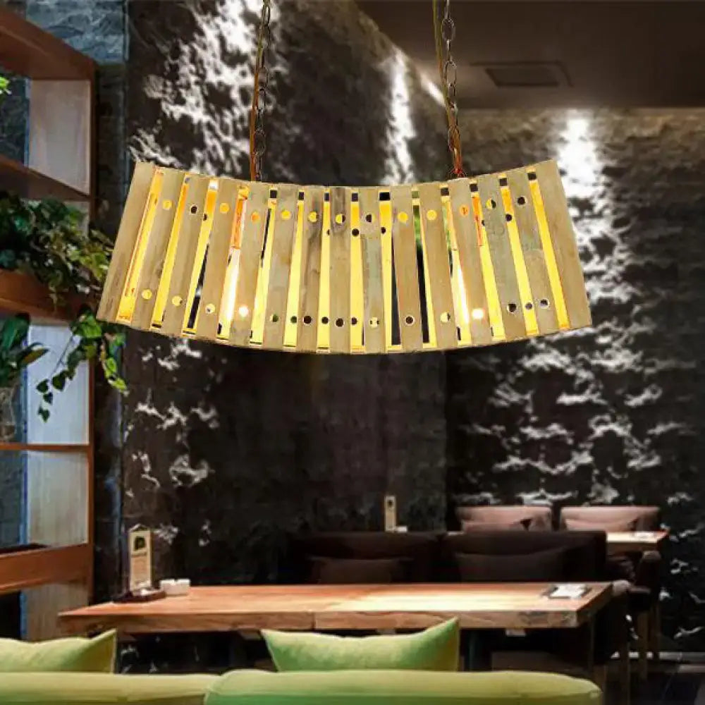 Bamboo Linear Chandelier