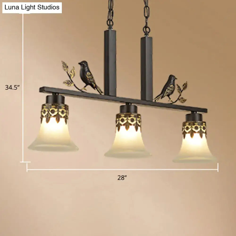 Gold Bird Chandelier Pendant
