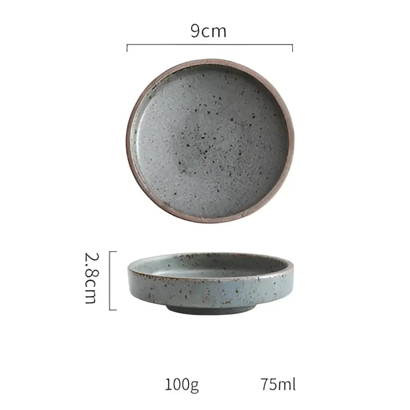 Speckled Ceramic Sauce Dish