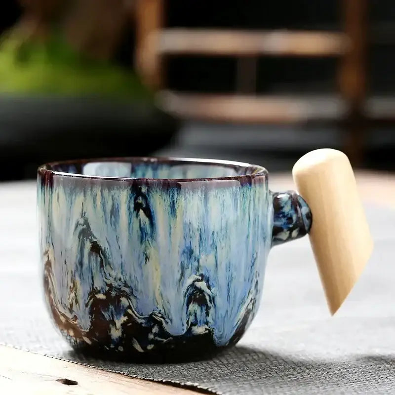 Ceramic Rustic Latte Mug