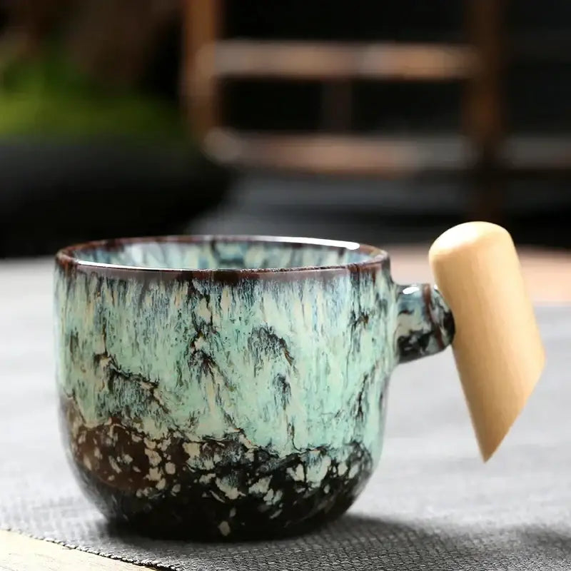 Ceramic Rustic Latte Mug