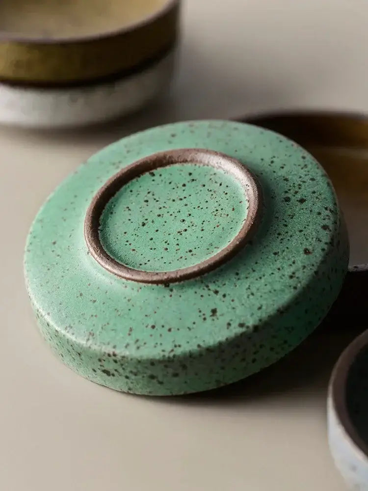 Speckled Ceramic Snack Plates