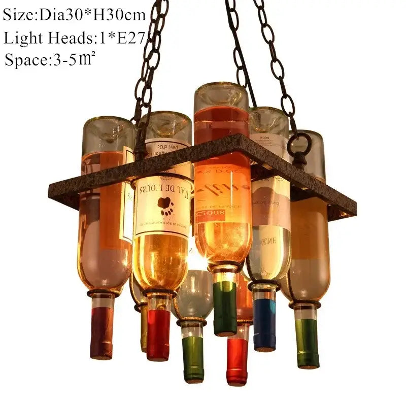 Iron Rustic Pendant Chandelier