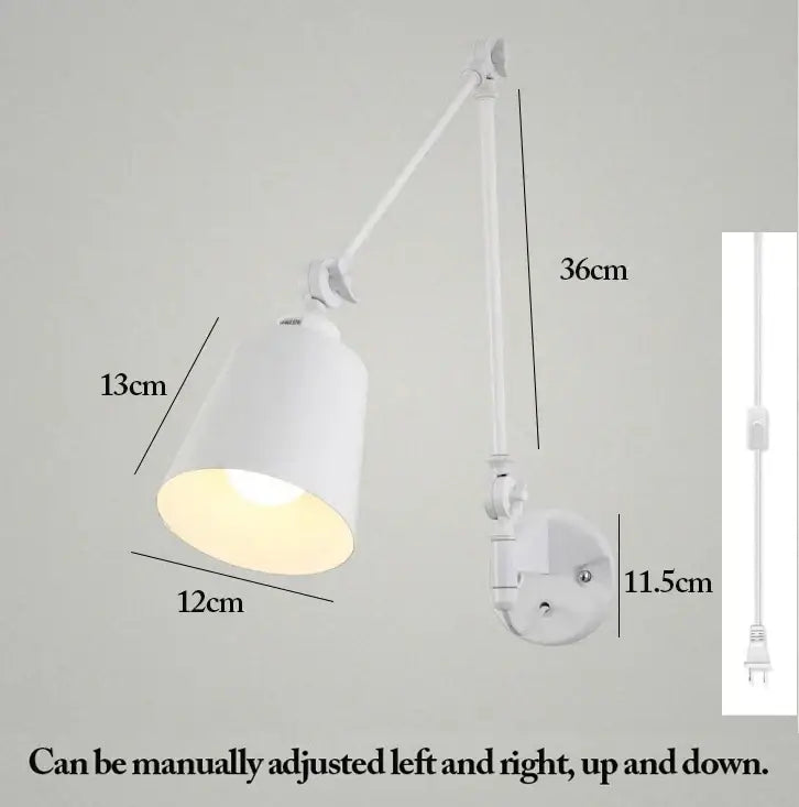 Green Telescopic Wall Lamp