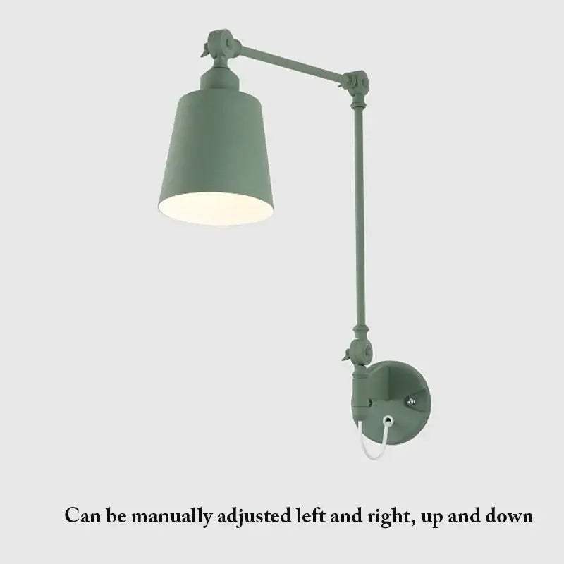 Green Telescopic Wall Lamp