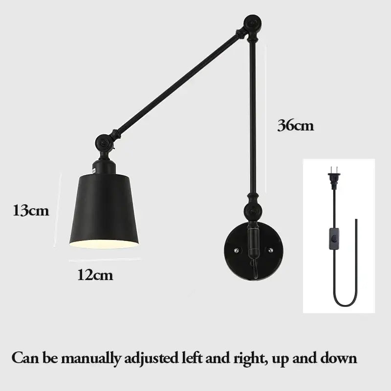 Green Telescopic Wall Lamp