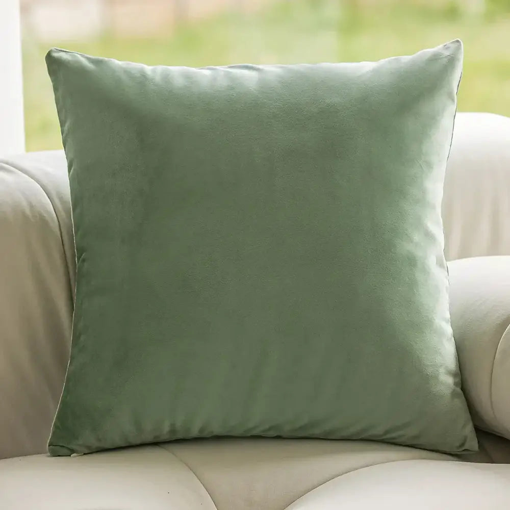 Sage Jacquard Pillow Covers