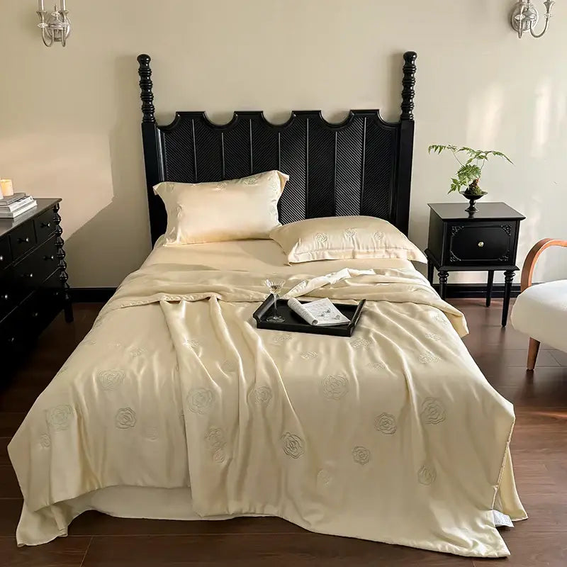 Eucalyptus Floral Quilt Set
