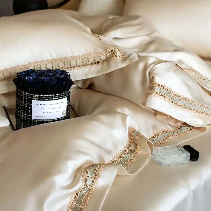 Eucalyptus Lace Duvet Set