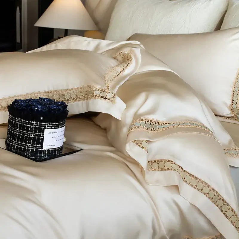 Eucalyptus Lace Duvet Set