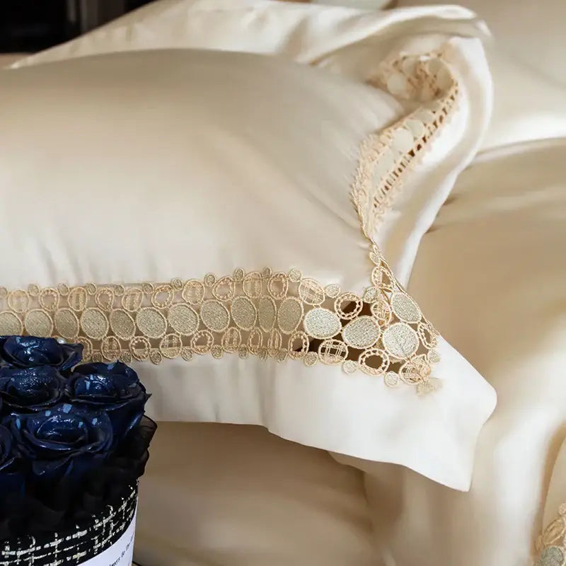 Eucalyptus Lace Duvet Set