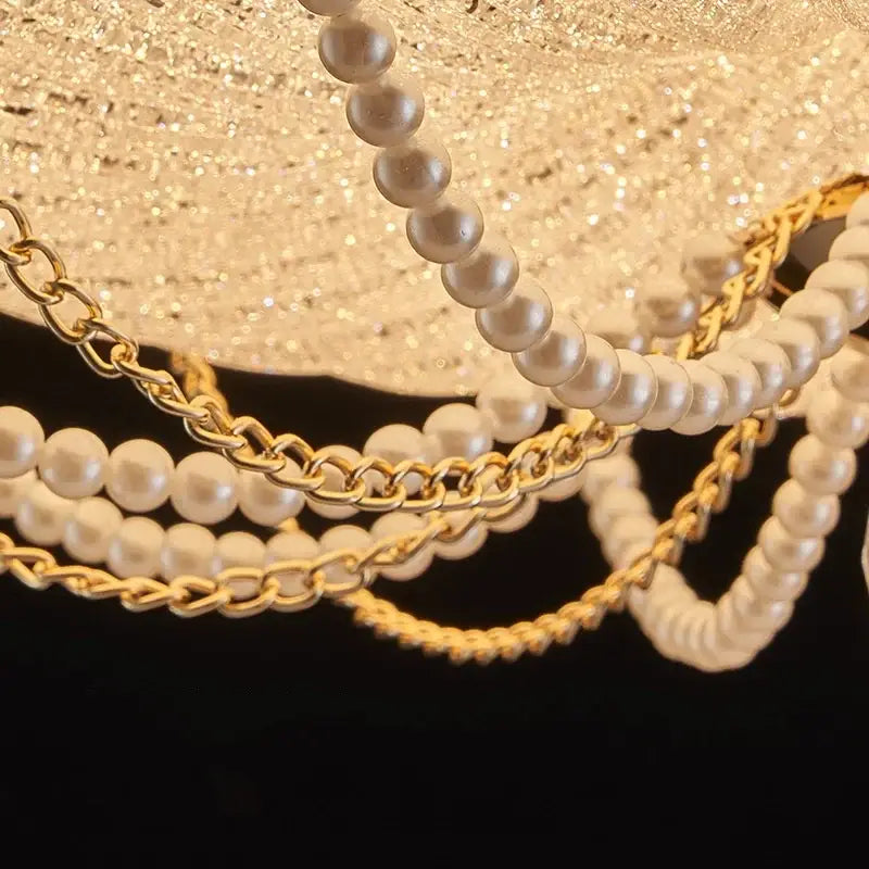 Gold Crystal Remote Dimming Bedroom Ceiling Light